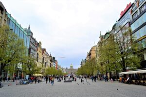 Revitalizace spodní části Václavského náměstí - Kompletní rekonstrukce spodní části náměstí